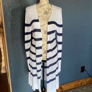Lightweight Striped Cardigan
